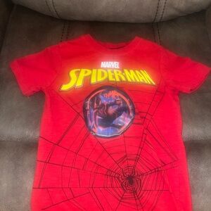 Marvel Red and Black Spider-Man Shirt
